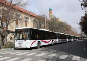 ورود ۱۹ دستگاه اتوبوس جدید به ناوگان حمل‌ونقل عمومی تبریز