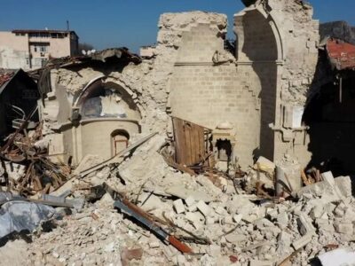 بلایی که زلزله ترکیه بر سر یک شهر آورد +‌عکس