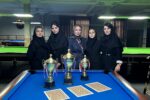 نخستین رقابت پاکتبیلیارد بانوان تبریز پس از ۲۳ سال برگزار شد