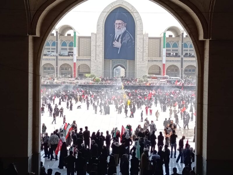 شکوه وداع با آقای شهید ایران